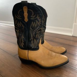 Nocona men’s western boots leather